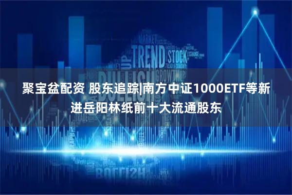 聚宝盆配资 股东追踪|南方中证1000ETF等新进岳阳林纸前十大流通股东